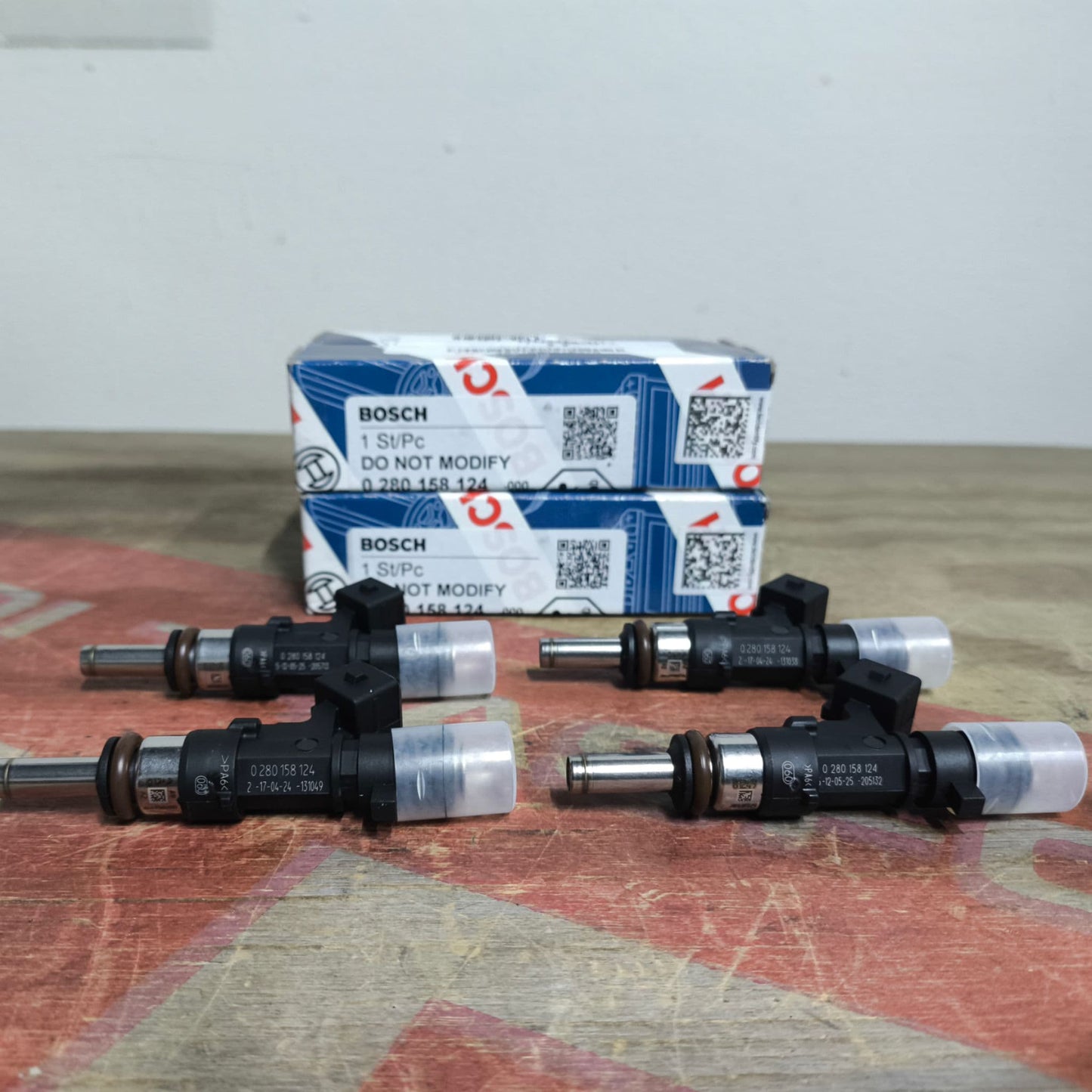 Kit 4 Iniettori Bosch EV14 390 CC 1.4 T-Jet Multiair