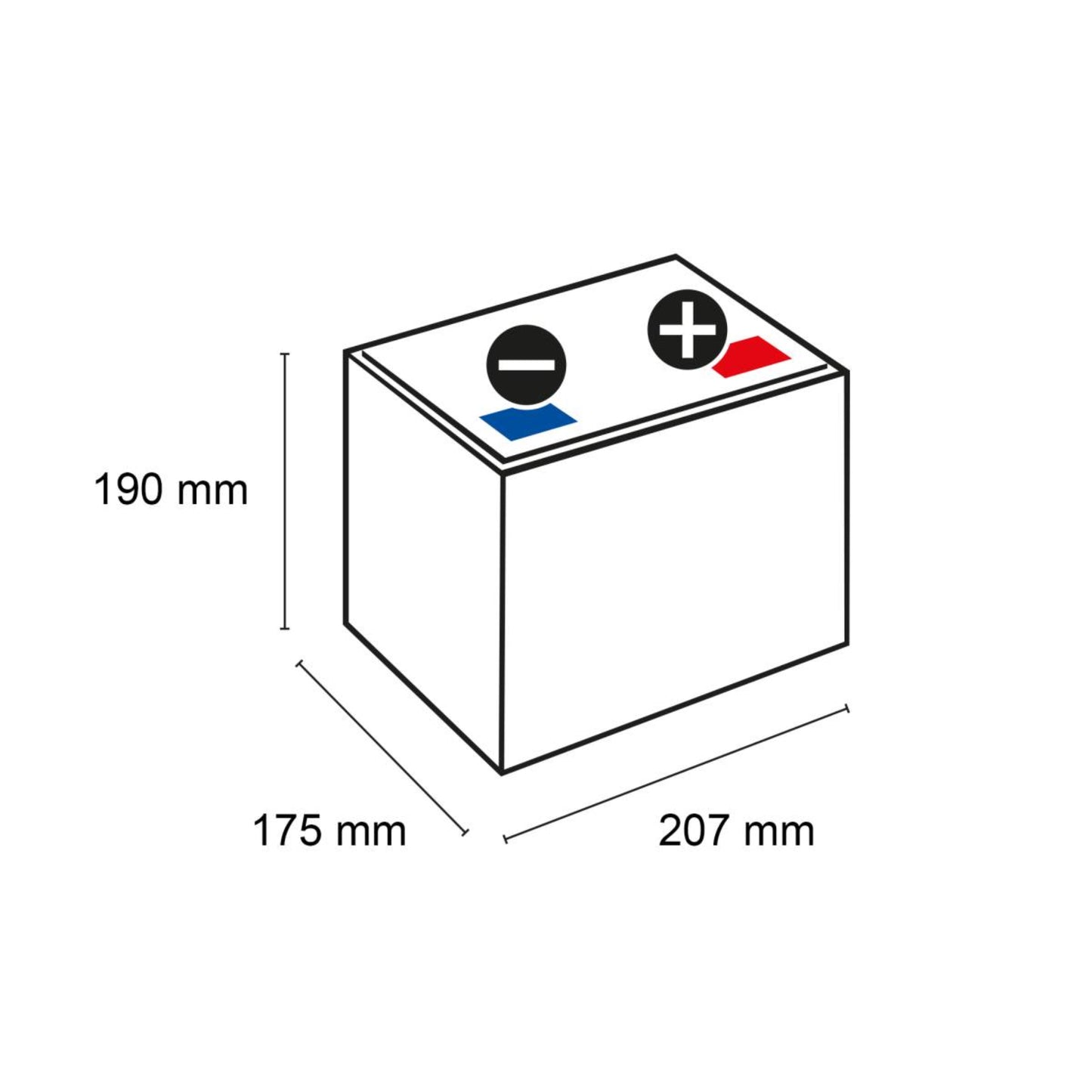 BATTERIA VARTA Automotive DYNAMIC SLI (C22) 12V 52Ah 470A