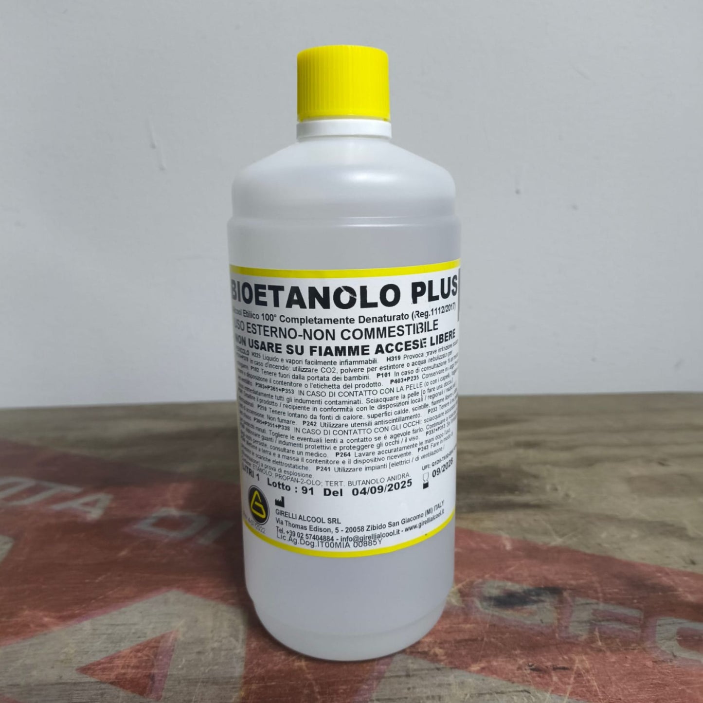 Bioetanolo Plus 100 % puro