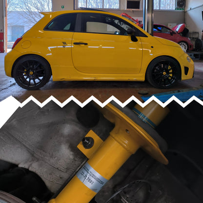 Kit Assetto Abarth 500/595/695 Bilstein B8 + Molle H&R