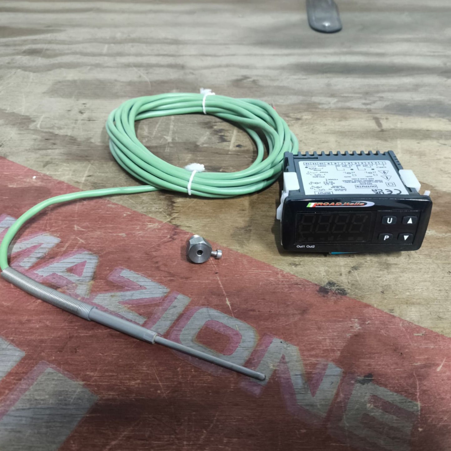 Misuratore Temperatura Gas di Scarico by RoadItalia – con Sonda Tipo K