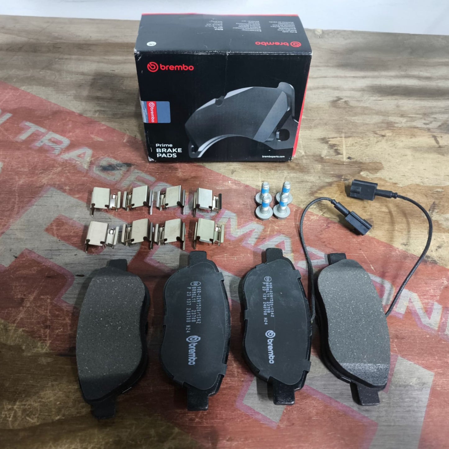 Pastiglie Freni Anteriori BREMBO Street – Abarth 500/595 (Pinza Bosch Ø284 mm)