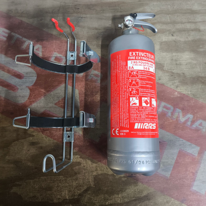 Estintore 2kg per interni conforme requisiti FIA